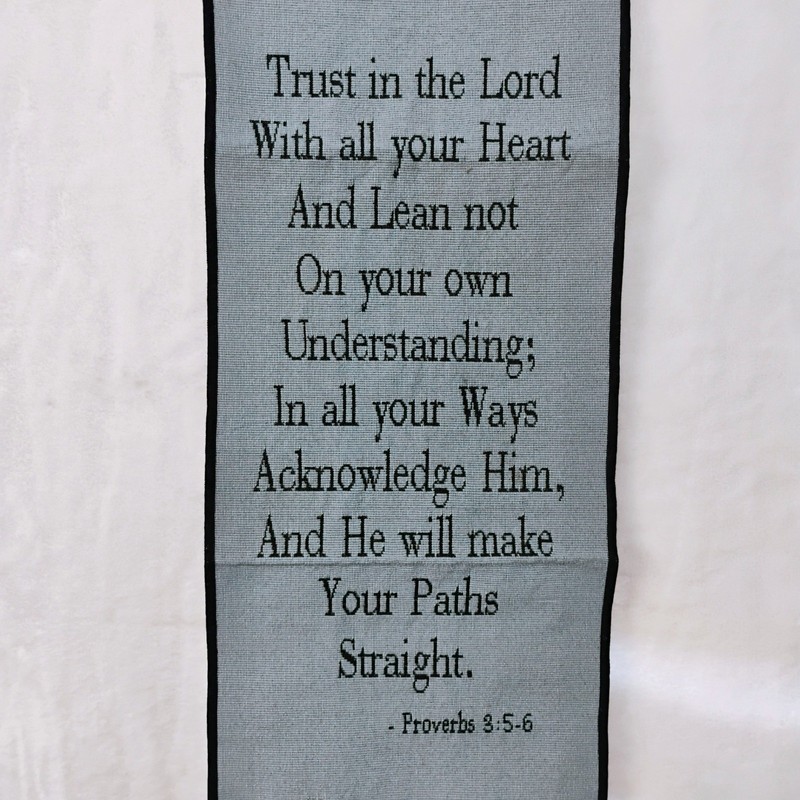 Mohawk Home Proverbs Tapestry Wall Hanging Vintage Garden Hearts Religious W gallery