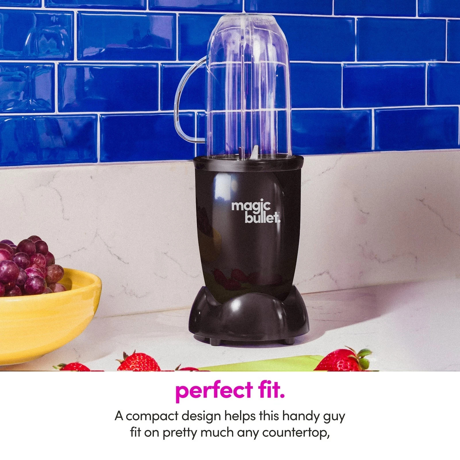 Magic Bullet 4 Piece Personal Blender MBR-0401WM, Black gallery