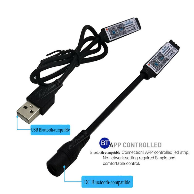 Smart APP Bluetooth-compatible LED Controller For 5050 3528 RGB LED Strip Light gallery