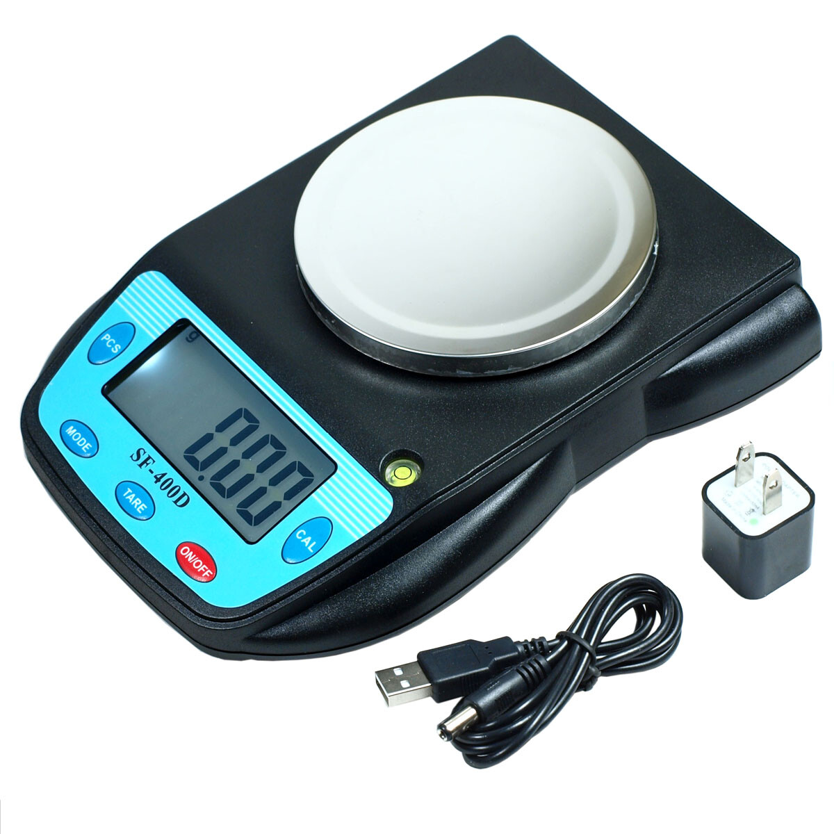 500g x 0.01g High Precision Digital Scale SF-400D2 Counting wit USB Wall Adapter gallery