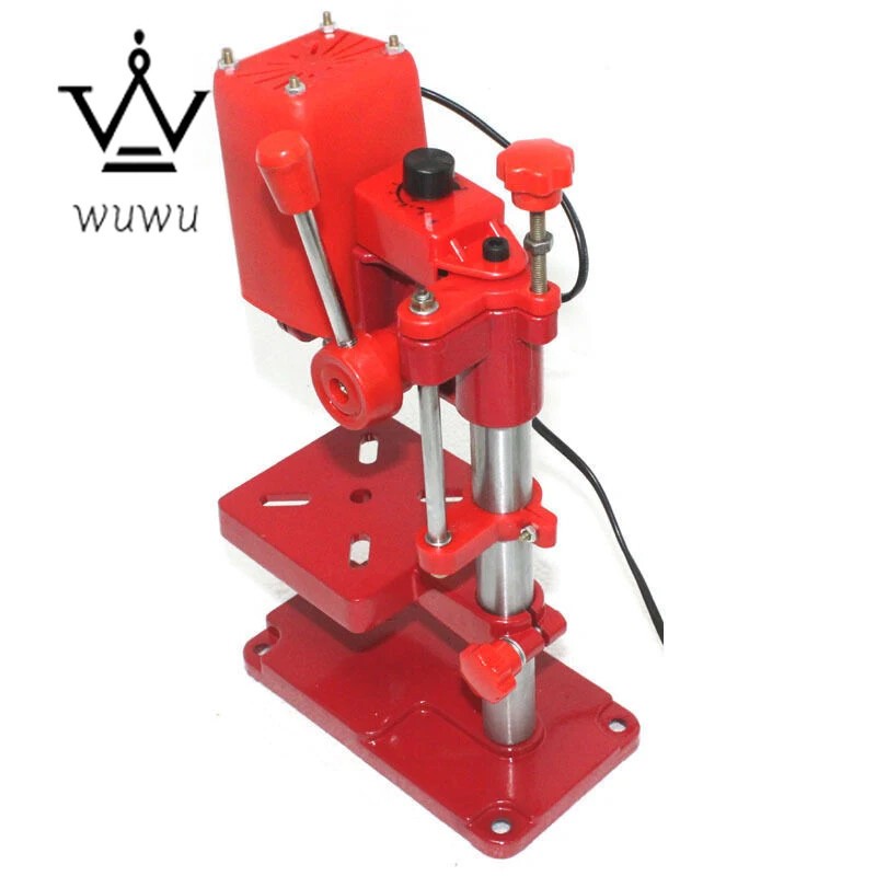 Small Bench Drill Miniature High-speed Bench Drill Mini Stepless Speed Control gallery