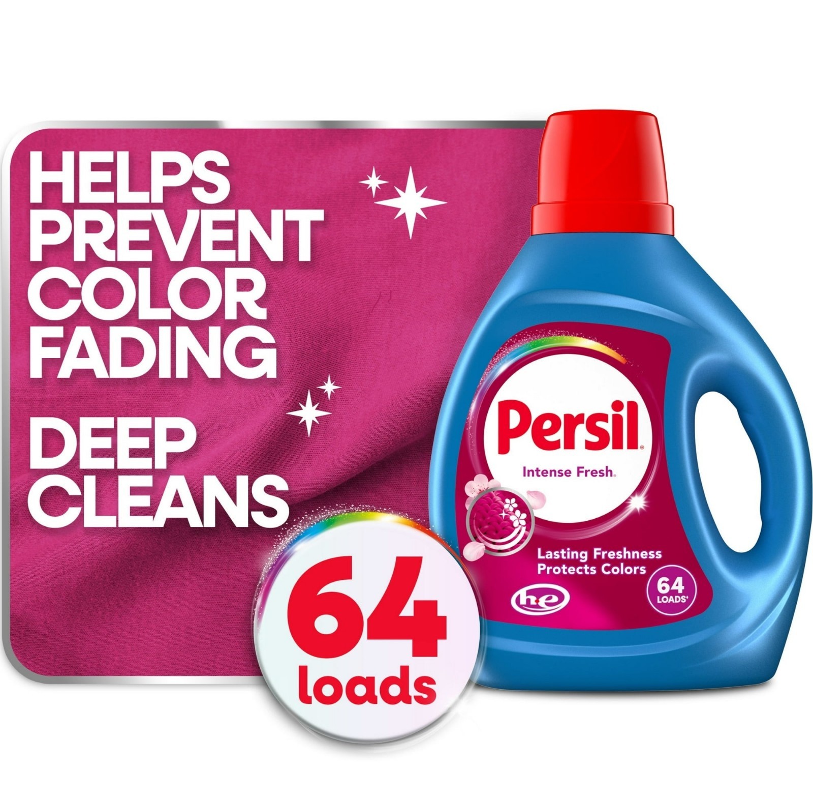 Persil Intense Fresh Liquid Laundry Detergent, 84 fl oz, 64 Loads gallery