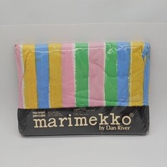 Marimekko By Dan River Multicolor Double Flat Sheet for 54 x 75 in mattress -NEW