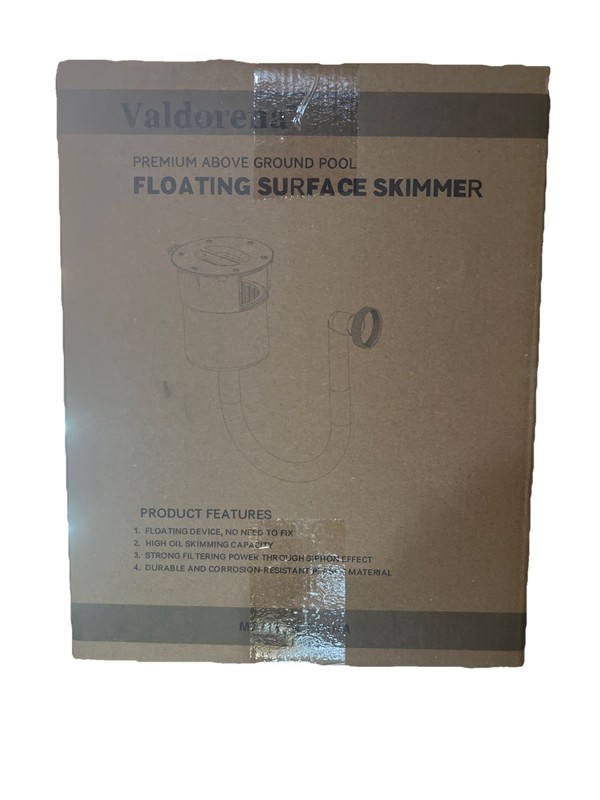 Surface Float Skimmer with 50 Filter Socks 2025 Upgrade No Installation Required gallery