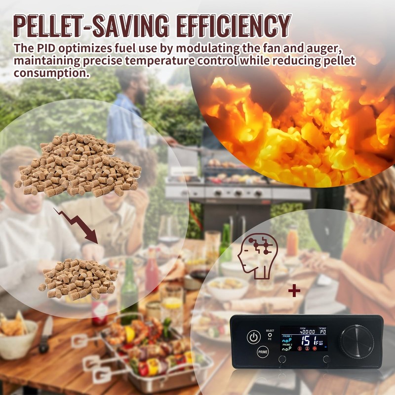 PID Grill Control Panel Upgrade w/ Igniter Fits Pit Boss Navigator Pro Sportsman gallery