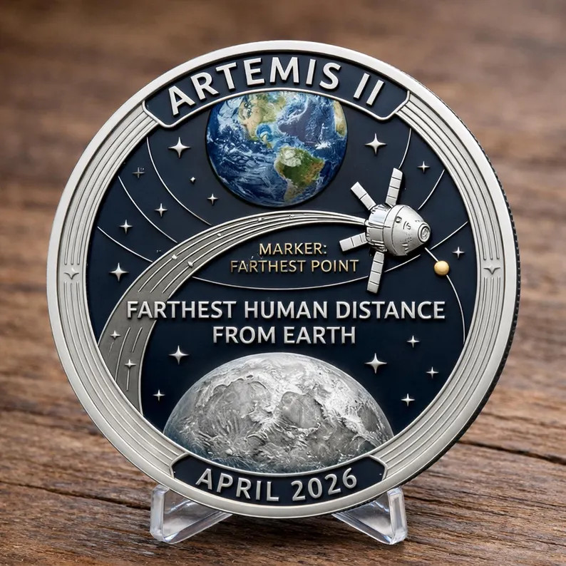 Space Mission Commemorative Coin gallery