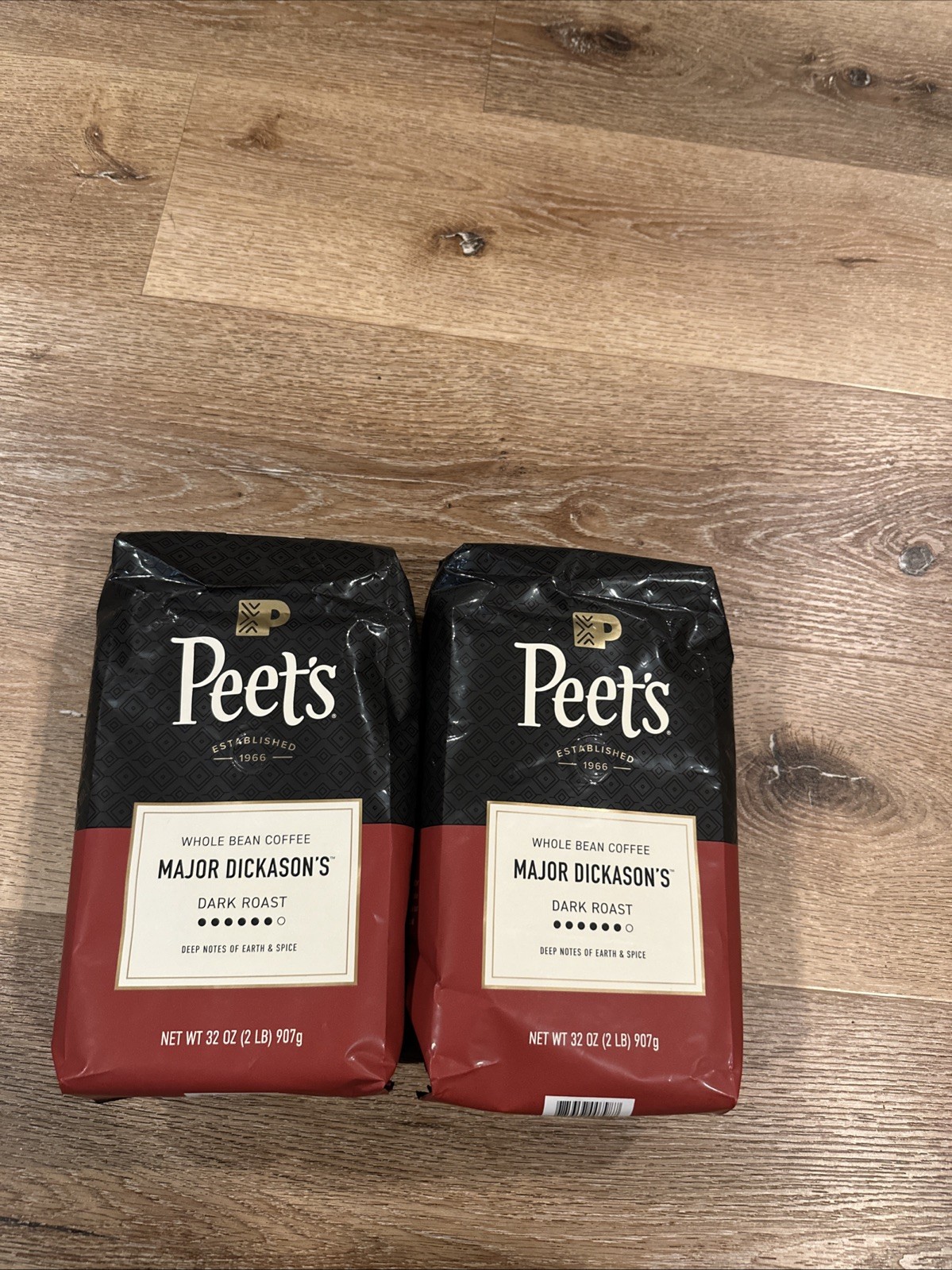 4 Pounds Peet’s Major Dickason’s Blend Dark Roast Whole Beans gallery