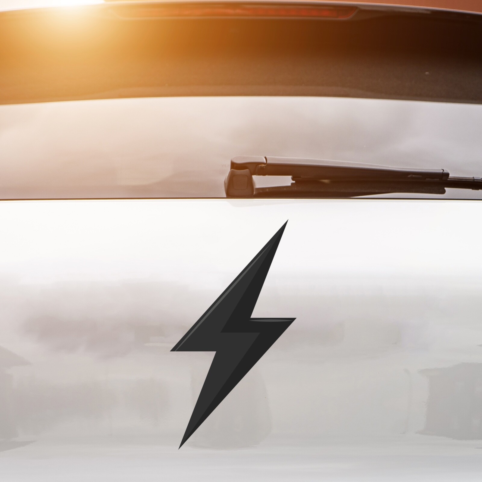 LIGHTNING BOLT Thunder Sticker SS Shaped Car Vinyl Decal Fast Speed Racing Flash gallery