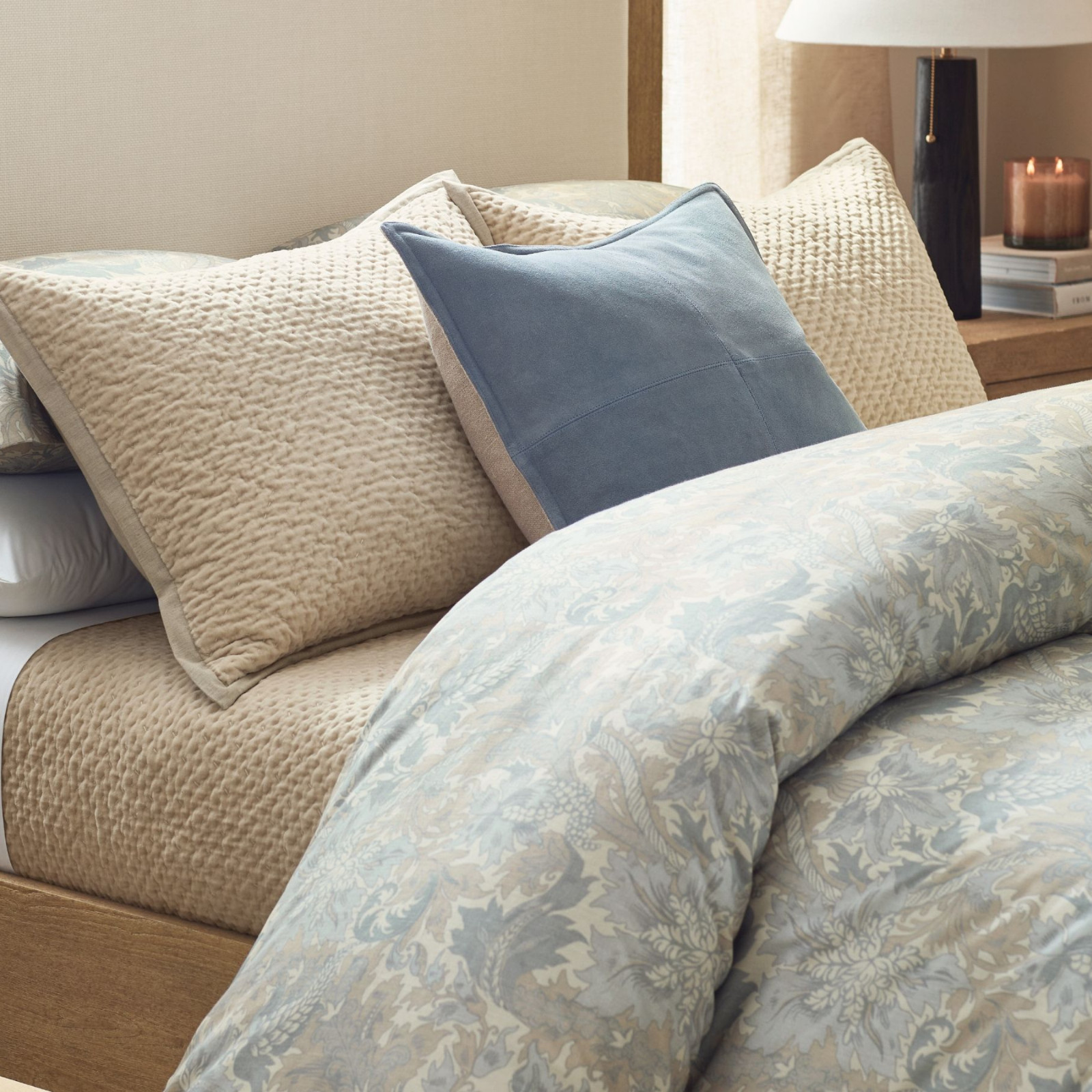 Pottery Barn 400-Thread-Count Organic Percale Sheet Set Queen gallery