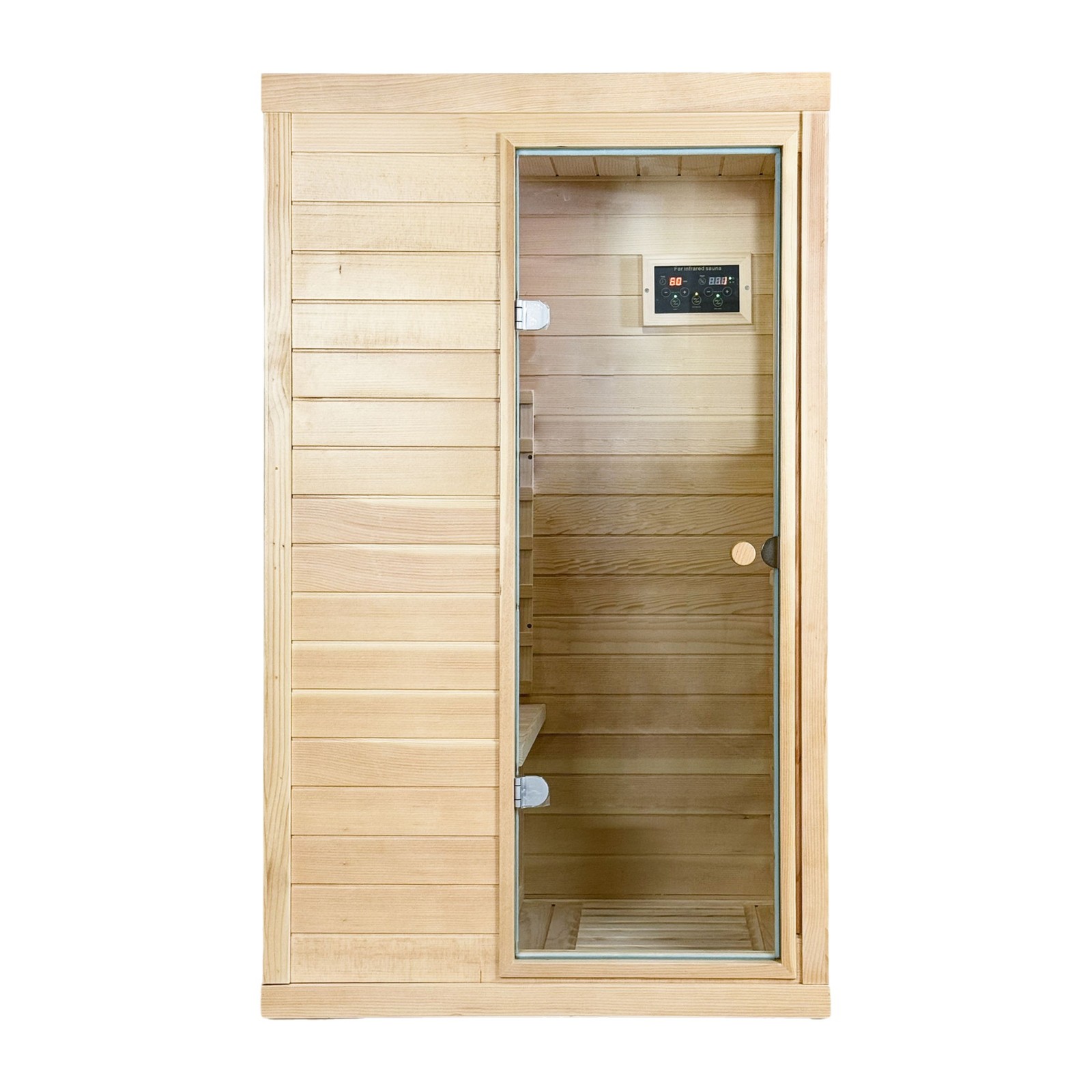 Far Infrared Sauna Door Canadian Hemlock gallery