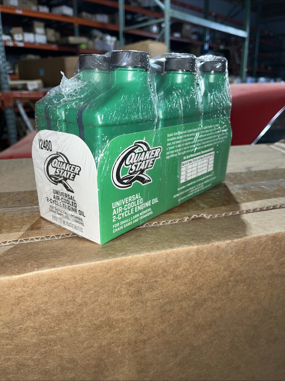 Quaker State 2 Cycle Oil for Small Engines (12480) 6x 8oz Bottles gallery