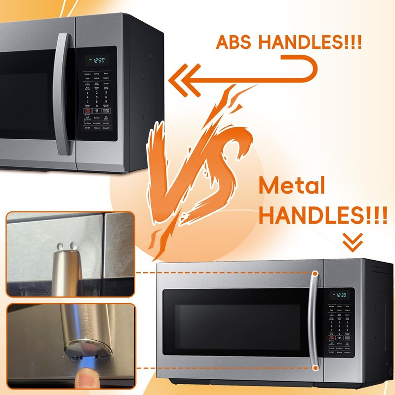 ME16A4021AS Microwave Door Handle Kit w/ Screws & Tool – Fits Samsung Models gallery
