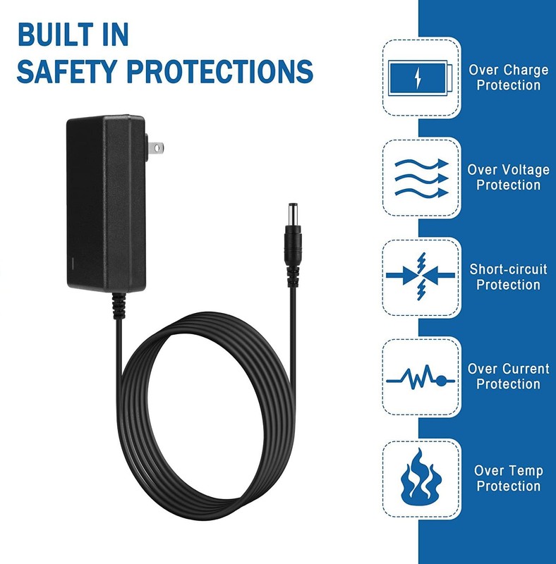 Replacement Lydsto Handheld Pool Vacuum Charger AC DC Adapter Compatible with Ly gallery