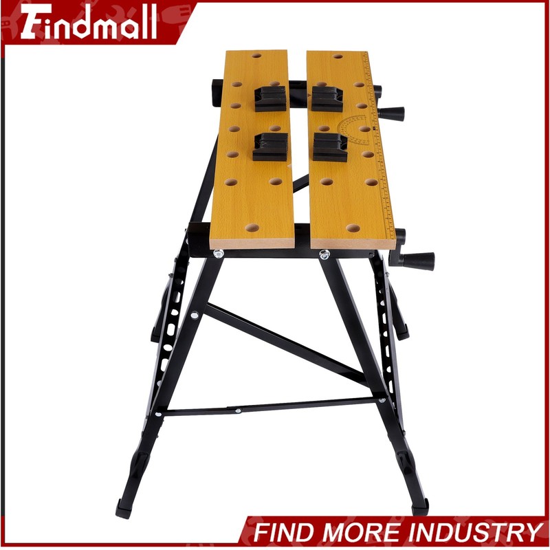 Findmall 220 Lbs Adjustable Foldable Workbench Portable Multi-Purpose Work Table gallery