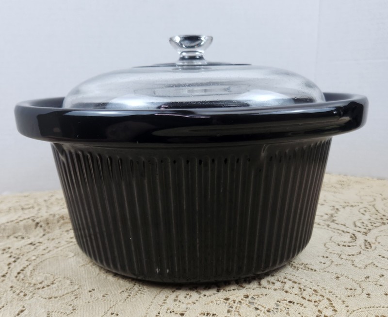 Rival Crockpot Slowcooker Replacement Stoneware Insert with Glass Lid gallery