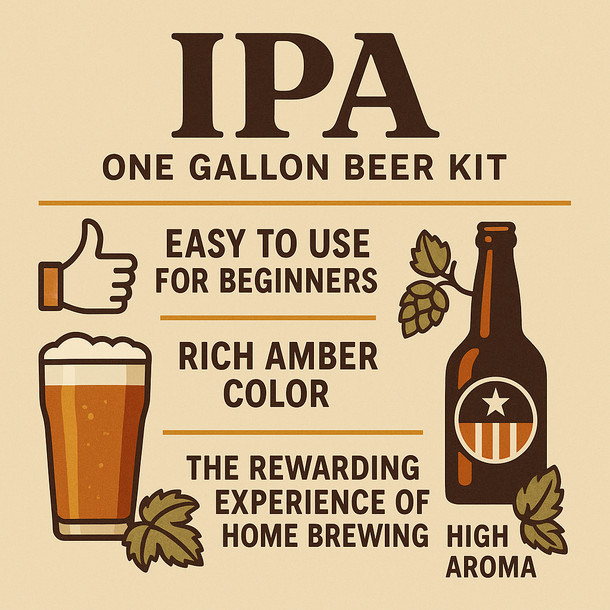 Brewers Best IPA One Gallon Beer Kit gallery