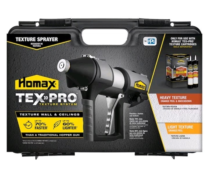 Homax Tex-Pro Texture System Sprayer with Durable Carry Case gallery