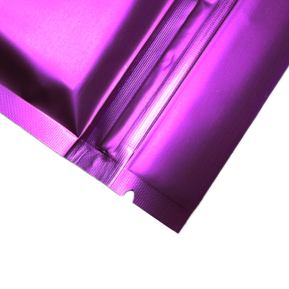 Matte Purple Barrier Resealable Snack Storage Bags Gram Oz Eighth Quarter Sizes gallery