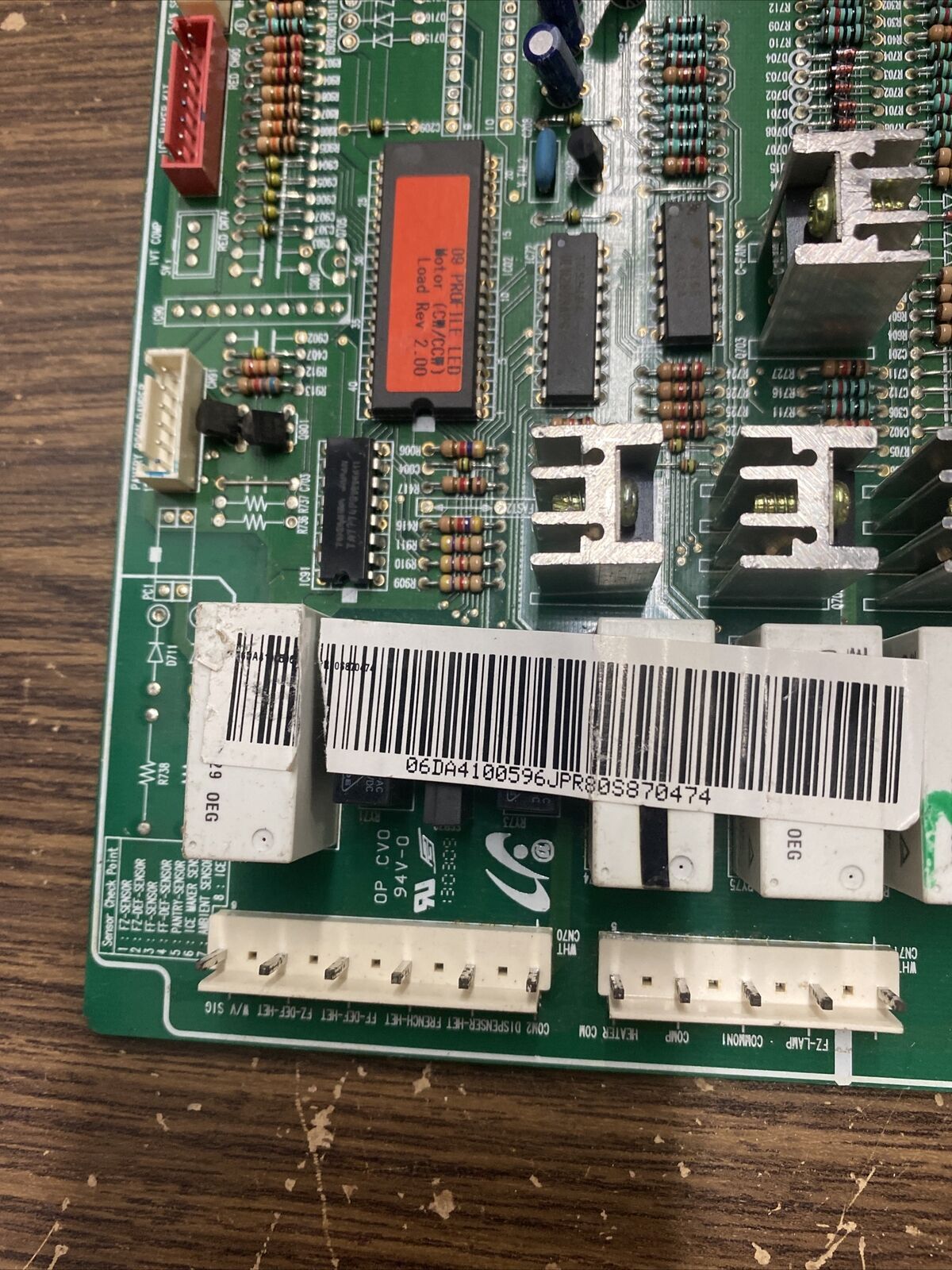 Genuine OEM Samsung DA41-00596H Refrigerator Main Control Board |BK1158 gallery