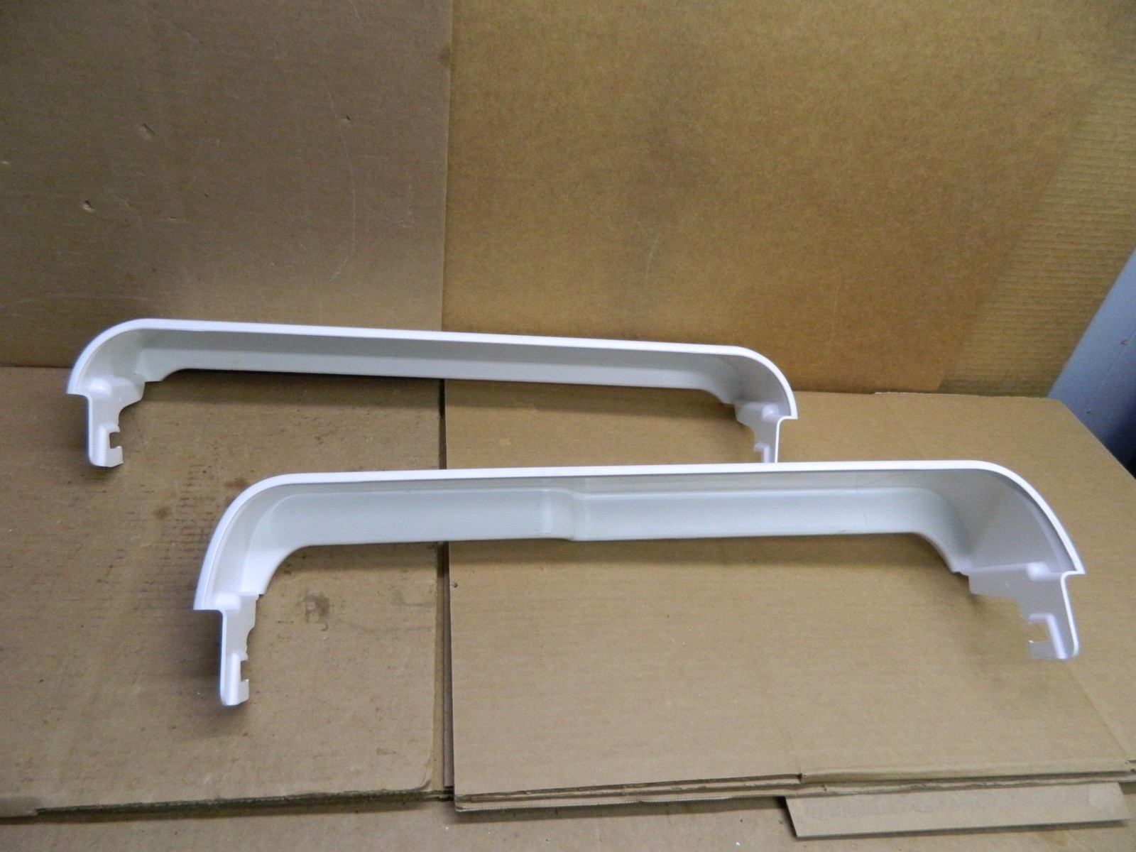 Frigidaire Refrigerator Shelf Rail Set (1+1) Part # 240338101 240337901 gallery