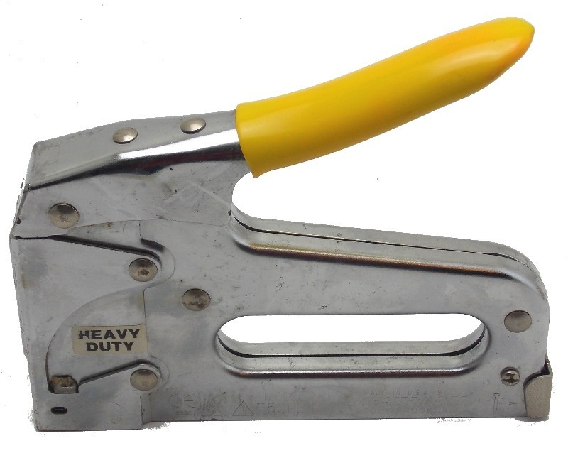 Arrow Hand Held Heavy Duty Stapler Model T50PBN Made in USA Used gallery