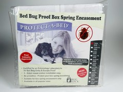 Protect-A-Bed Allergy Bed Bug Proof Box Spring Encasement – Twin-Size, READ