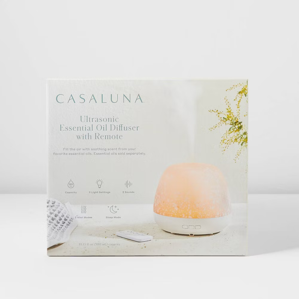 300ml Essential Oil Diffuser White - Casaluna gallery