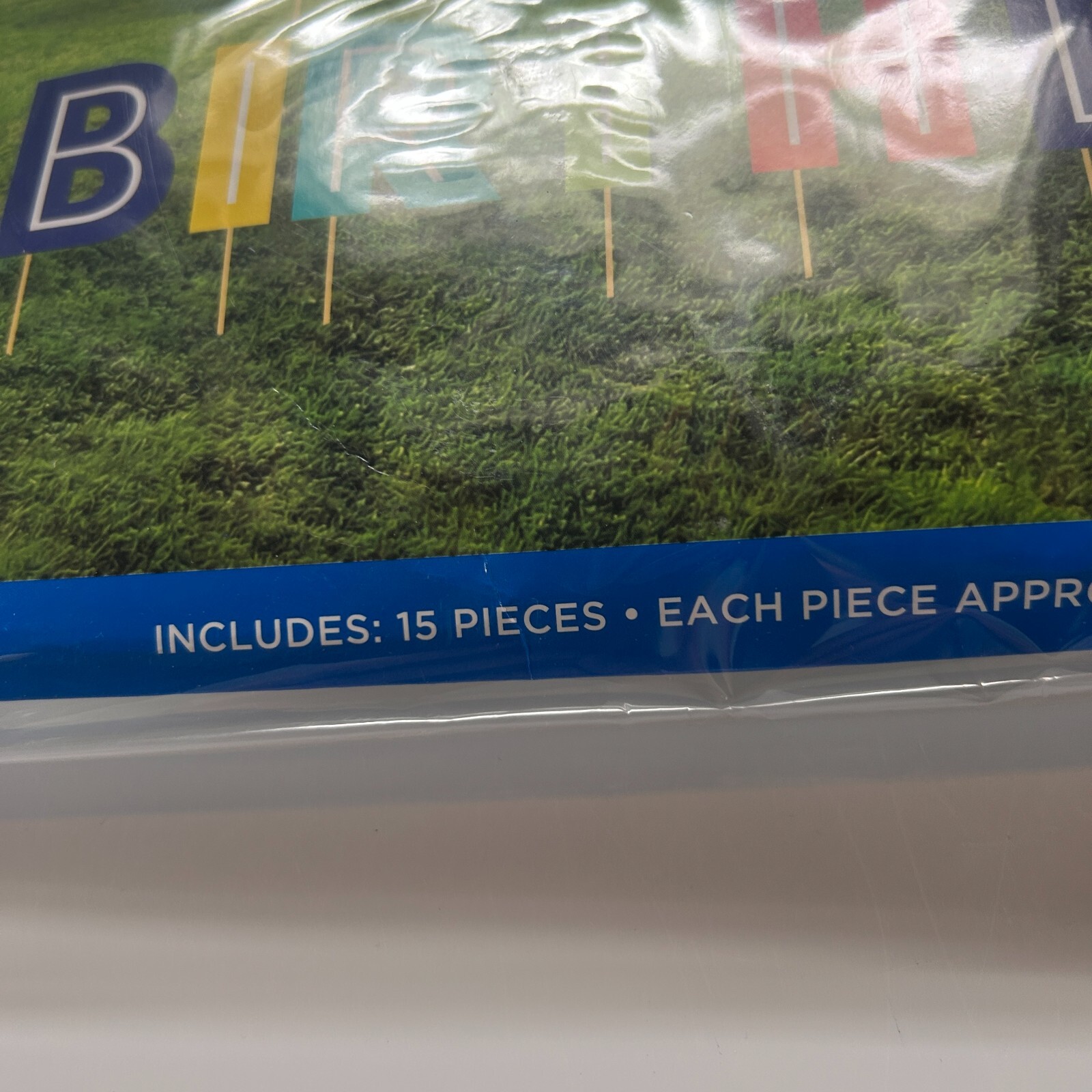 New In Original Packaging 321 PARTY "HAPPY BIRTHDAY" YARD SIGN gallery