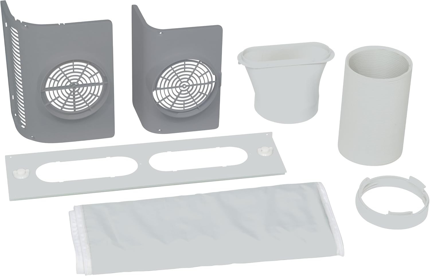 GE Dual Hose Kit Portable Air Conditioner Conversion Kit RAP02 Compatible Gray gallery