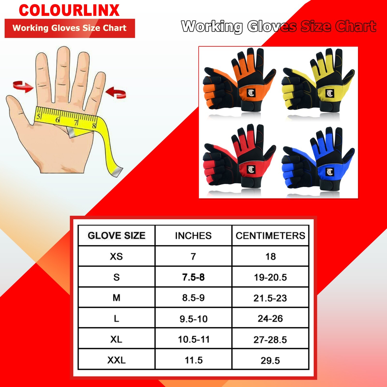 Safety Work Gloves Heavy duty Hand Protection Mechanic Gardening Builders Cut gallery