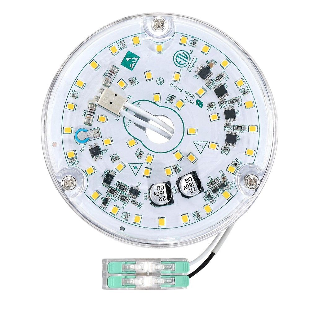4 Inch Ceiling Fan LED Light Replacement, 18W 6000K 2200LM LED Ceiling Fan Light