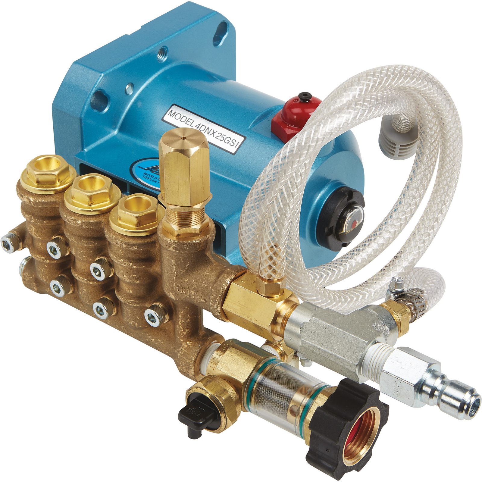 CAT Pressure Washer Pump Assembly, 3300 PSI, 2.5 GPM, Direct Drive, Gas, Model# gallery