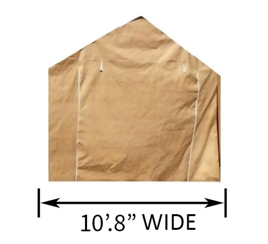 10X20 Canopy Tarp Carport (Front Panel) gallery