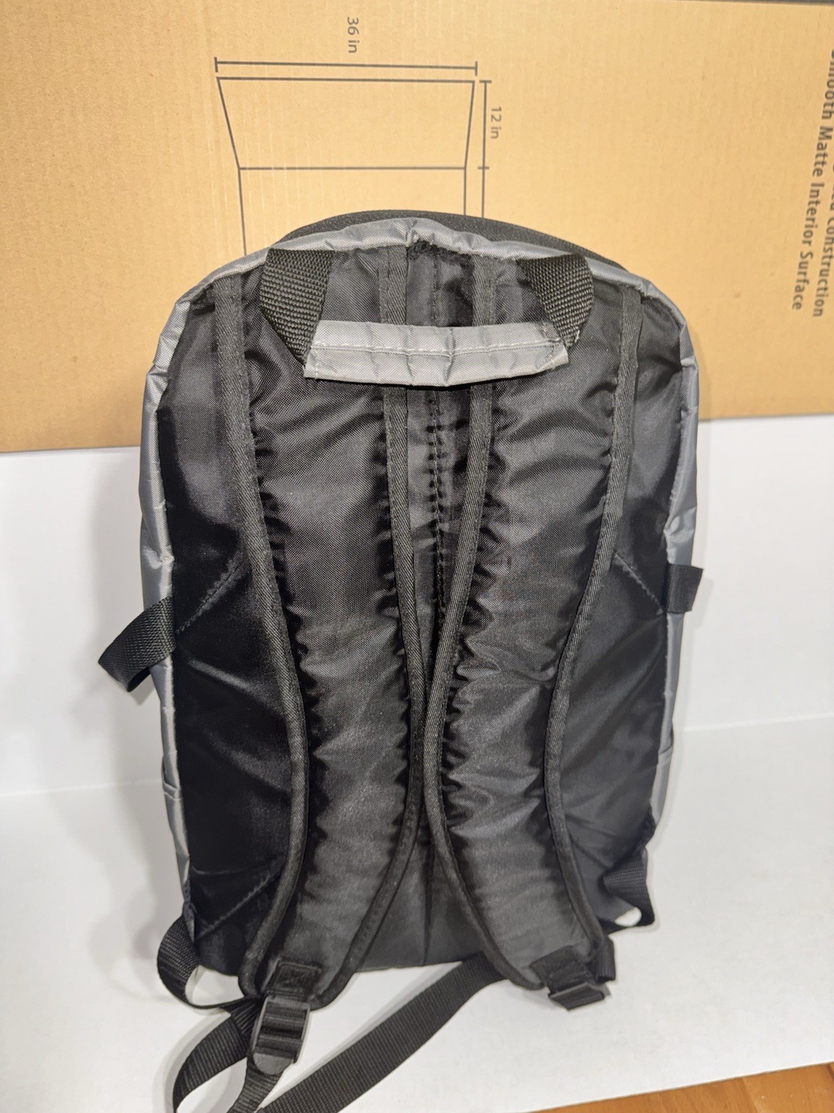 New Fuel Outdoor Computer Laptop Backpack Multiple Compartments Zippers Gray 4