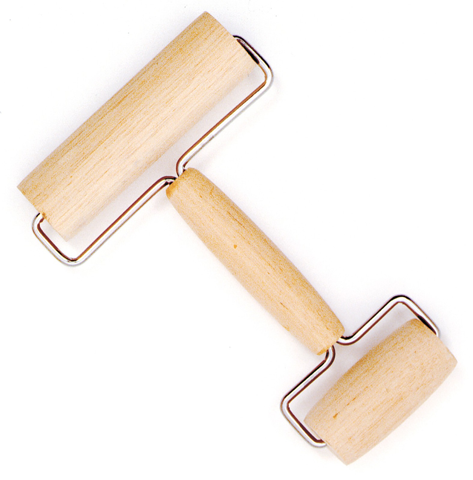 Norpro Wood Pastry/Pizza Roller, 4-Inch Hardwood Dough Roller gallery