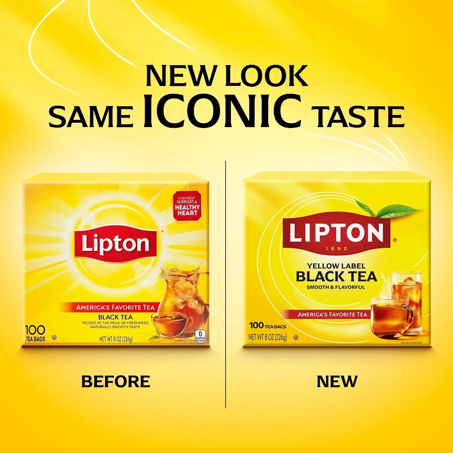 Lipton Black Tea bags, 100 count. gallery