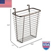 Steel Over-The-Cabinet Storage Bin 7.1" x 12.2" x 14.2" for Kitchen Storage gallery