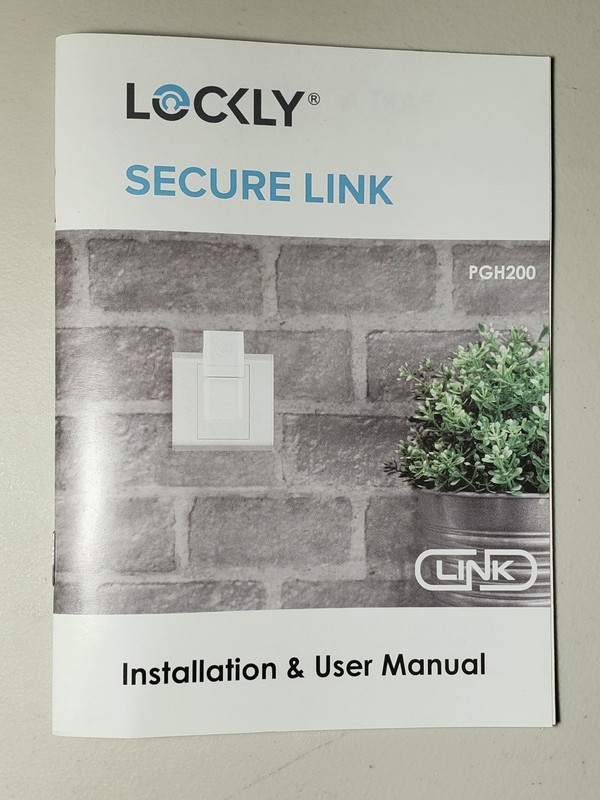 Lockly User Manual/ Welcome/ Installation Manual/ Template/ Secure Link Manual gallery