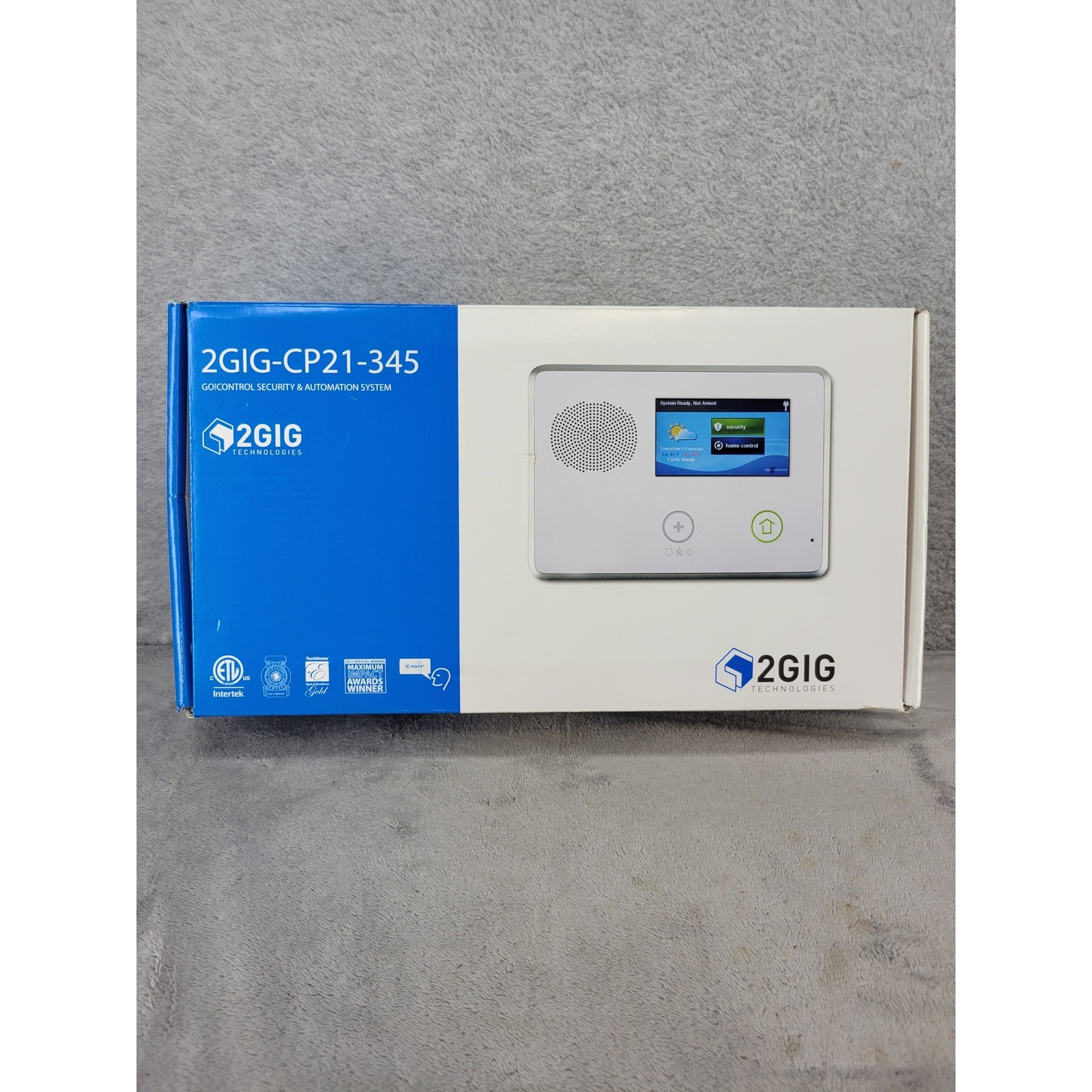 2GIG CP21-345 Go!Control Wireless Security Automation System Color Touch Screen gallery