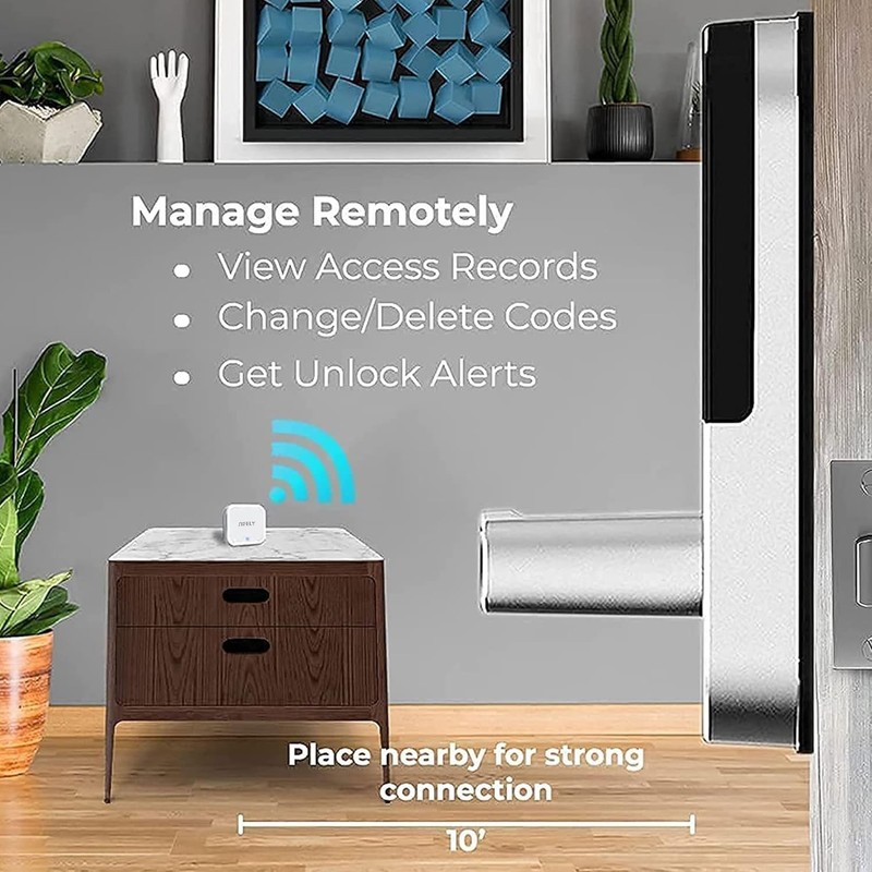 Remote Smart Lock Control Gateway - Easy Setup, Instant Alerts & Alexa Support gallery