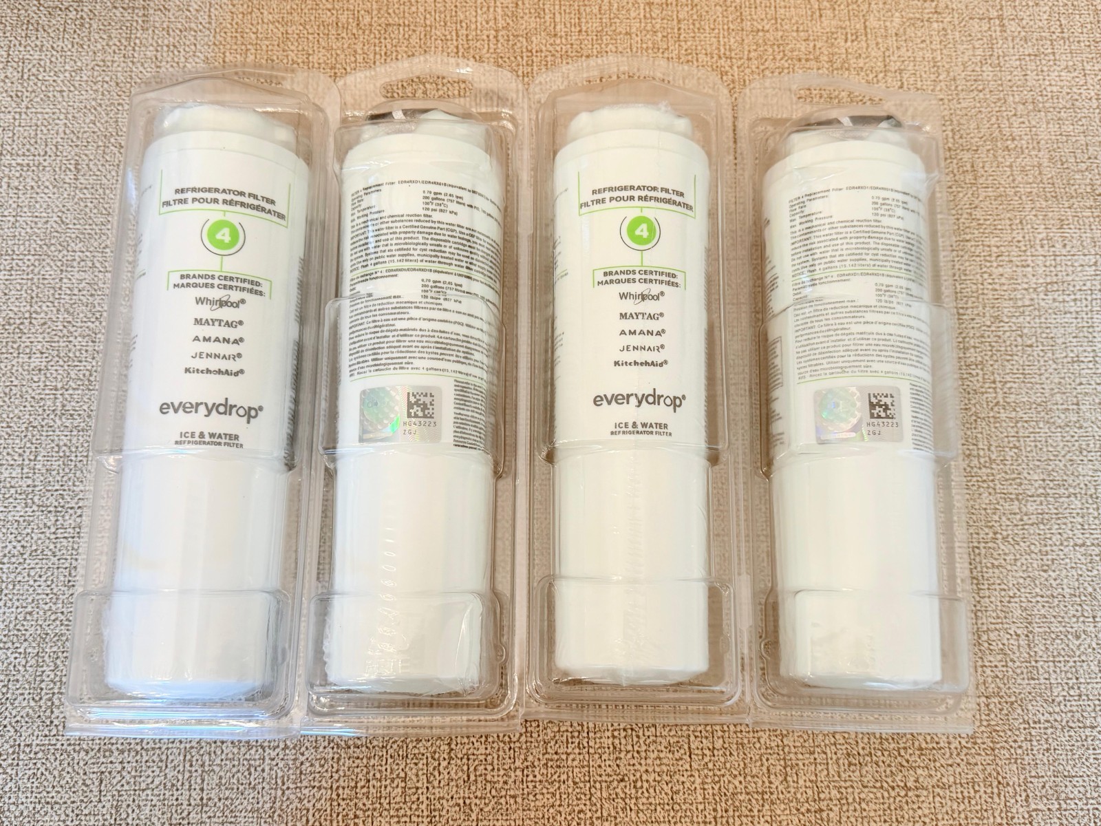 EveryDrop Filter 4 Refrigerator Ice & Water Filter EDR4RXD1 Whirlpool Maytag Ama gallery