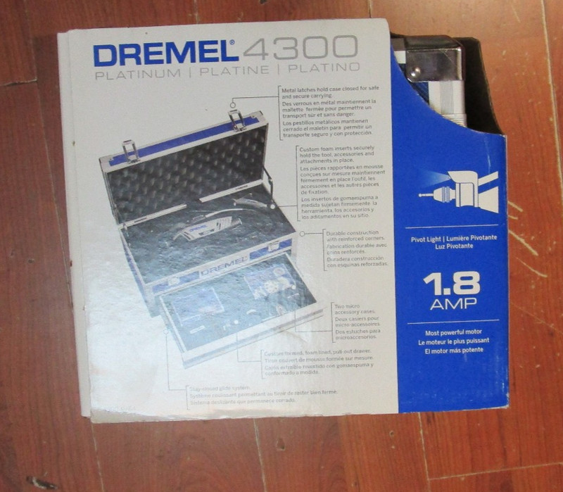 Dremel 4300 Platinum Variable Speed Rotary Tool Kit gallery