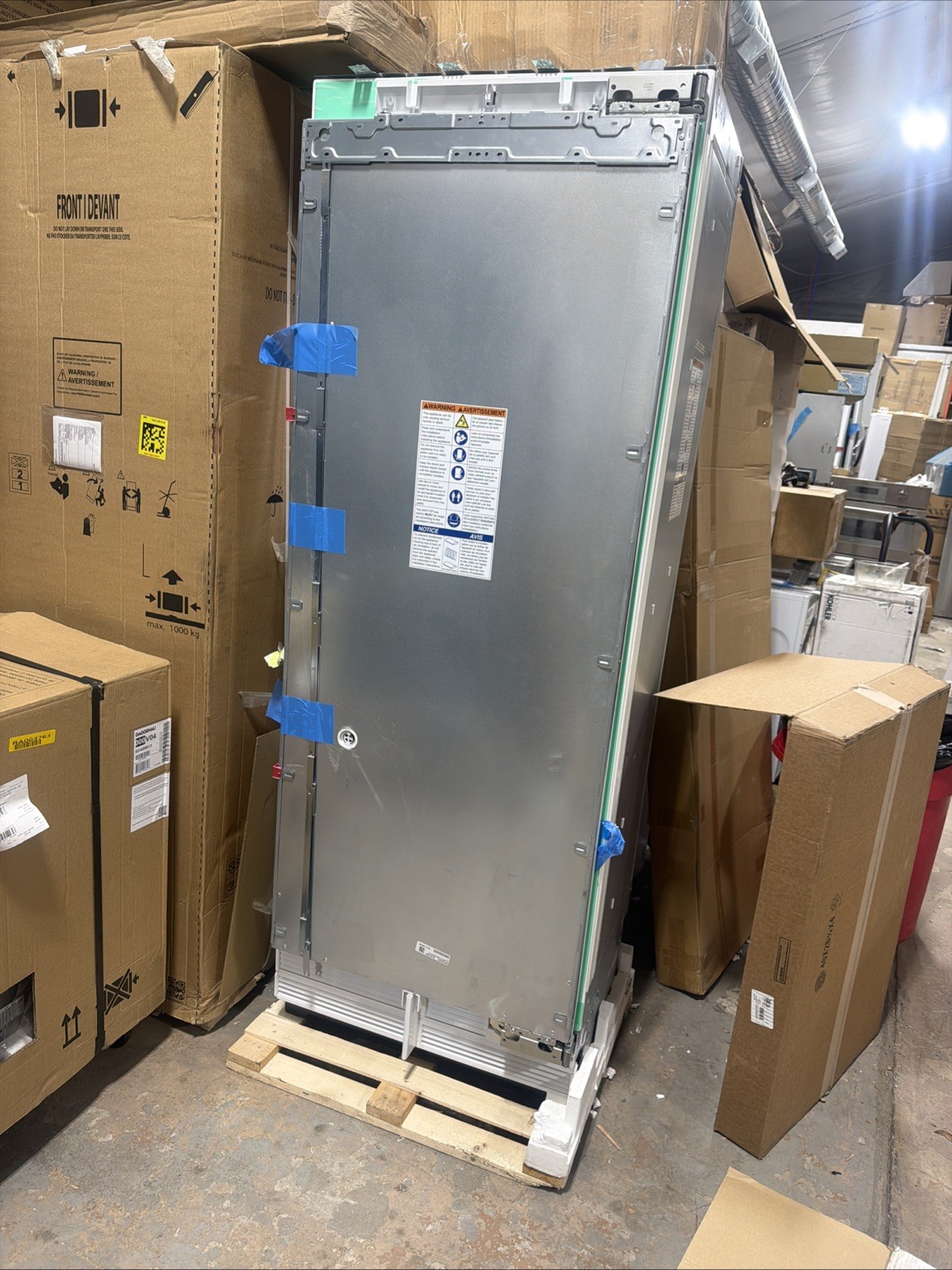 Thermador Freedom 30" Refrigerator Columns Built In T30IR905SP Panel Ready gallery