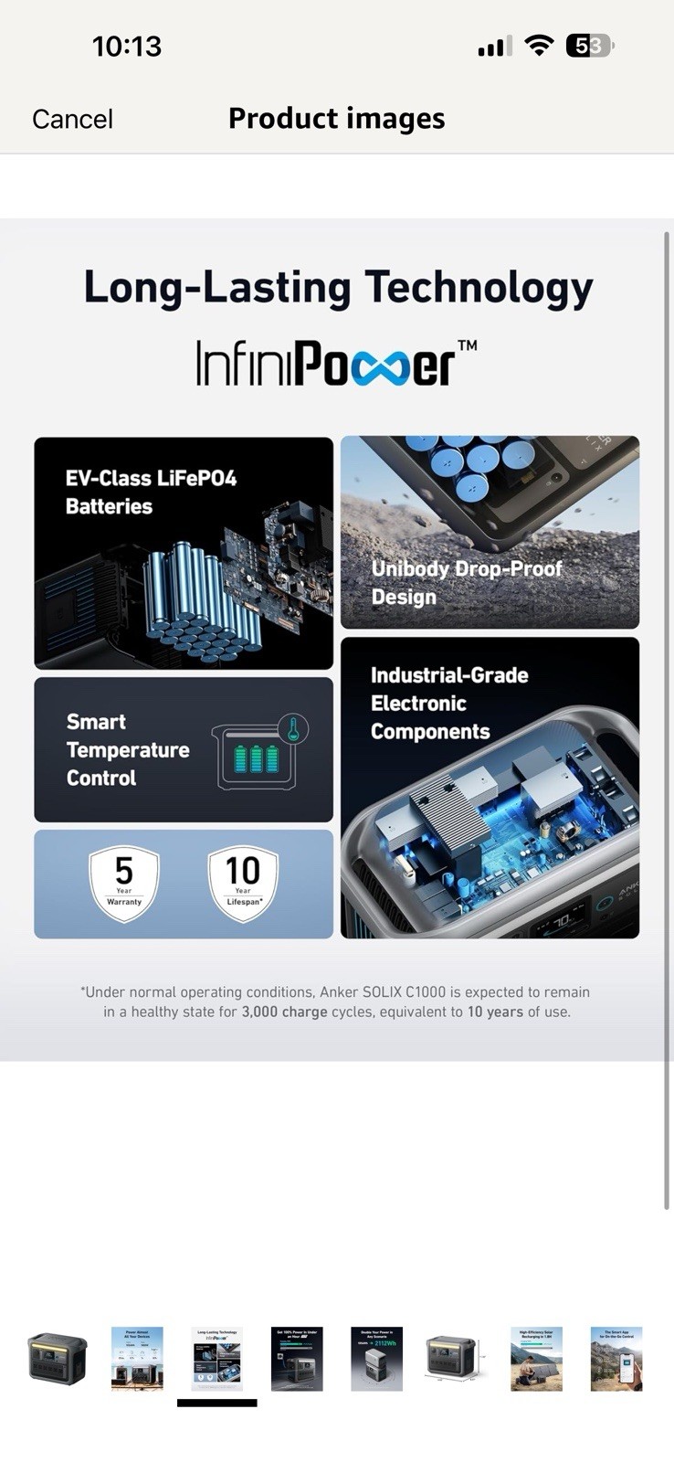 Anker SOLIX C1000X Portable Power Station gallery