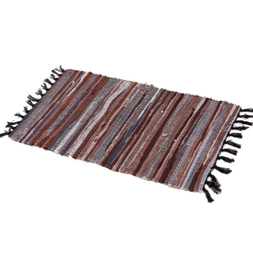 Chindi Rag Rug Machine Washable Cotton Reversible Rag Rug Hand Woven Multi Color gallery