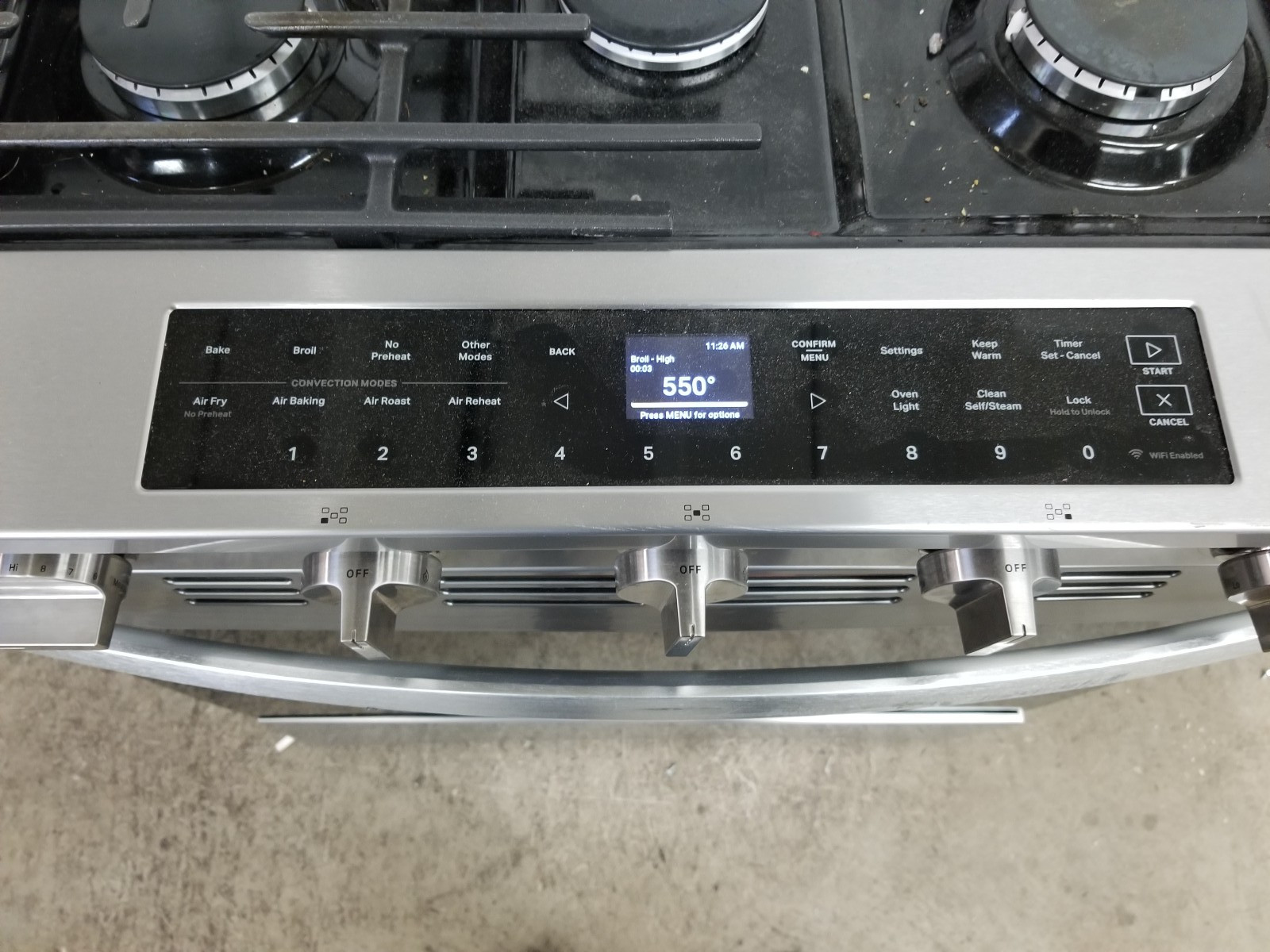 Genuine WHIRLPOOL Range, Touch Panel Assy # W11300034 W11333941 gallery