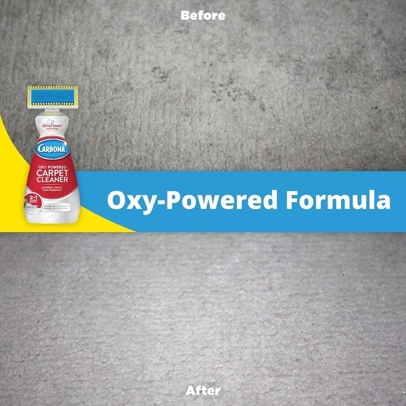 Carbona Oxy-Powered 2-in-1 Carpet Cleaner, 27.5 Ounces - Pack of 2 gallery
