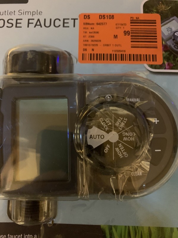 Orbit Faucet Timer (360 min. Max. Cycle) With Digital Display And Hose-End Timer gallery