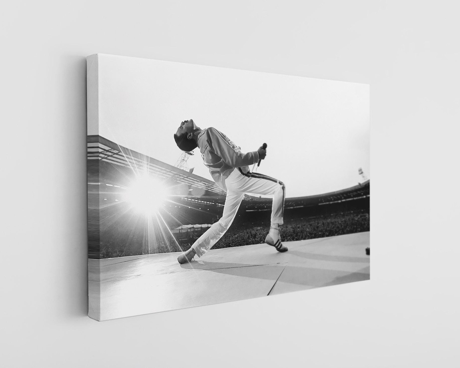 Rock Legend Canvas Iconic Singer Wall Art 80s British Frontman Print gallery