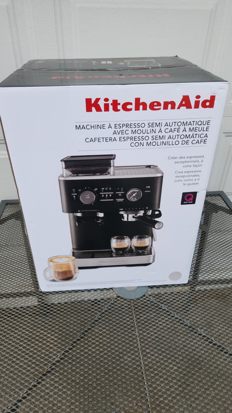 KitchenAid Semi-Automatic Espresso Machine with Burr Grinder gallery